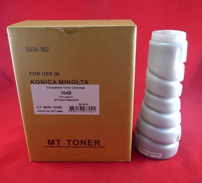 Тонер Konica-Minolta EP1054/1085/2030 type 104B (туба 270г) ELP Imaging®