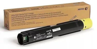 Тонер-картридж Xerox 106R03766, желтый, 10100 стр