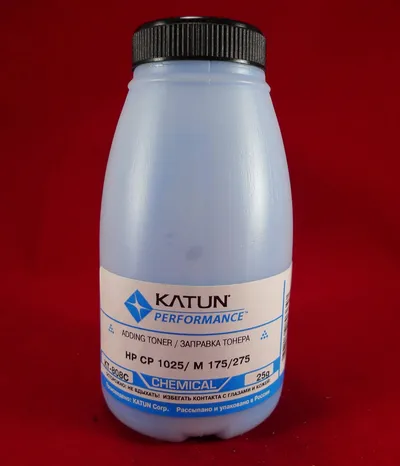 Тонер Katun KT-808C, голубой, 25г