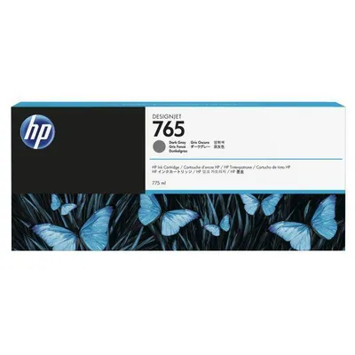 Картридж струйный HP 765 (F9J54A) темно-серый для HP Designjet T7200 (775мл)