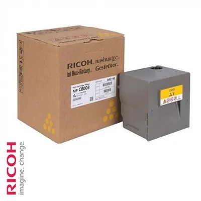 Картридж лазерный Ricoh 842193, желтый, MPC8003
