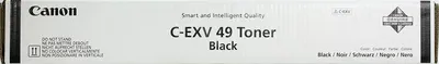 Картридж Canon C-EXV49BK, черный, 36000 стр.