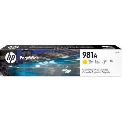 Картридж струйный HP № 981A J3M70A для HP PageWide Enterprise Color 556dn/56xh/MFP 586z/MFP 586dn/ MFP 586f, желтый
