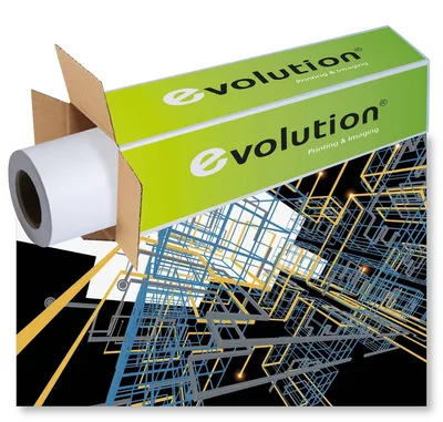 Бумага EVOLUTION  Premium Coated Paper 120gr 0.610х30 м  втулка 2" / 50,8мм  (ex.450L91412)