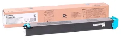 Картридж лазерный Sharp MX23GTCA, голубой, для Sharp MX