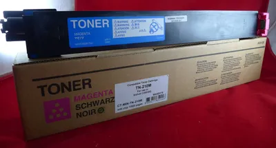 Тонер ELP-картриджи CT-MIN-TN-210M, пурпурный, для Konica-Minolta bizhub C250/252