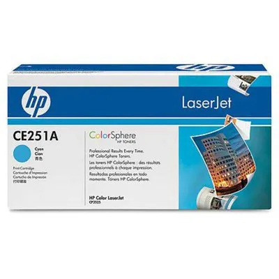 Картридж HP CE251A (504A), синий, 7000 стр.