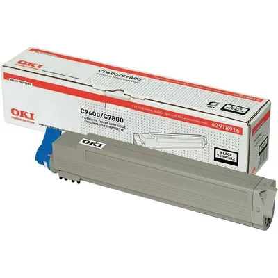 Тонер-картридж OKI 42918916, C9600/9800/9650/9850, черный, 15000 стр.
