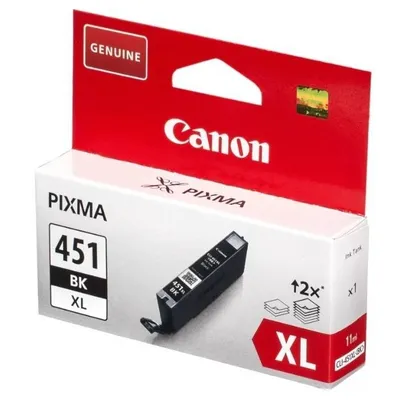 Картридж для CANON CLI-451 XLBK PIXMA iP7240/MG6340/5440/7140 Black (12ml, Dye) MyInk SAL