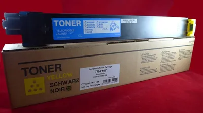 Тонер ELP-картриджи CT-MIN-TN-210Y, жёлтый, для Konica-Minolta bizhub C250/252