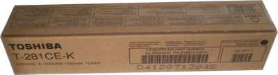 Тонер Toshiba T-281CE-K, черный, для e-STUDIO 281c/351c/451c