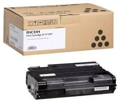Тонер-картридж Ricoh 408285, SP 3710X, черный, 7000 стр.