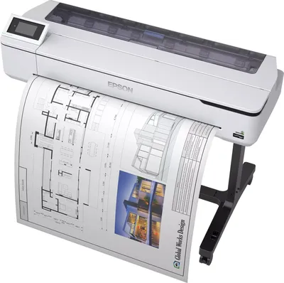 Плоттер Epson SureColor SC-T5100 (А0, 36", 4-х цветный, 2400x1200dpi, USB/ Ethernet/Wi-Fi, со стендом)
