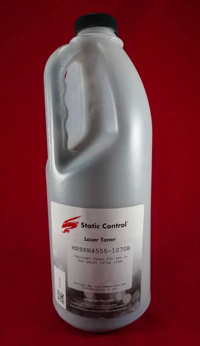 Тонер Static Control MPSPH4555-1070B, черный, 1070г, для HP