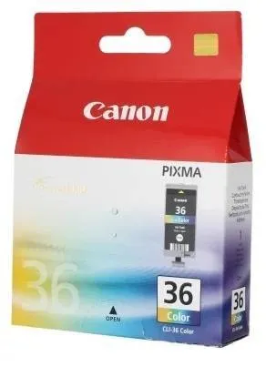 Картридж Canon CLI-36, голубой/пурпурный/желтый/черный