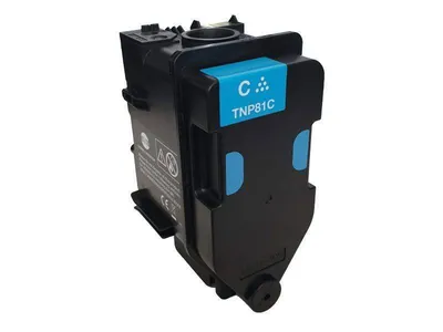 Тонер-картридж KONICA MINOLTA <AAJW451> TNP81C Cyan  для bizhub C3300i/4000i