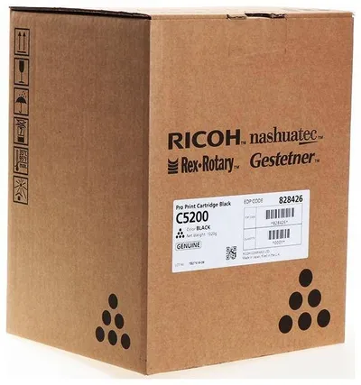 Картридж Ricoh 828426, C5200, черный, 57750 стр.