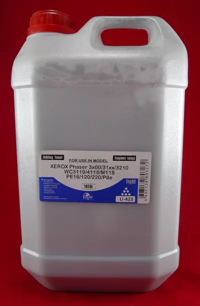 Тонер Black&White LI-423, для Xerox P8e/Phaser 31xx/32xx/33xx, 1кг