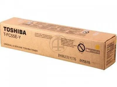 Тонер-картридж Toshiba T-FC55EY, желтый