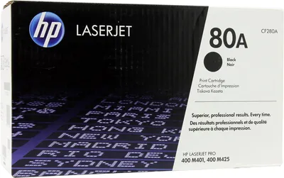 (Спец.цена) Оригинальный картридж HP CF280A (80A) для принтера HP LaserJet Pro 400 M401a/ M401d/ M401n/ M401dn/ M401dne/ M401dw/ 400 MFP M425dn/ M425dw/ CM3525/ CM3530 black, 2700 страниц
