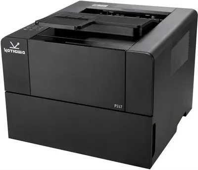 Принтер Катюша P247e, A4, Ч/Б, 47 стр/мин, Ethernet, USB, Wi-Fi