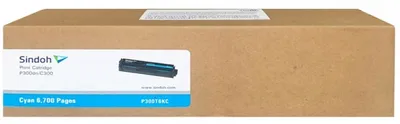 Оригинальный  голубой тонер-картридж для принтеров Sindoh P300 и МФУ Sindoh C300. Ресурс 6 700 отпечатков.