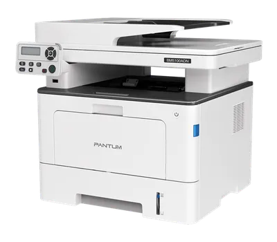 Лазерное многофункциональное устройство Pantum BM5100ADN, P/C/S, Mono laser, A4, 40 ppm (max 100000 p/mon), 1.2 GHz, 1200x1200 dpi, 512 MB RAM, Duplex, DADF50, paper tray 250 pages, USB, LAN, start. cartridge 3000 pages (плесень)