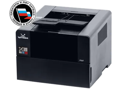 Принтер Катюша P247ep-pp, A4, лазерный, ч/б, Duplex, Wi-Fi, RJ-45