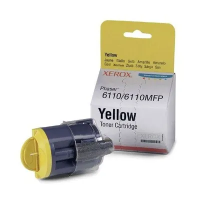 Картридж Xerox 106R01204, Phaser 6110, желтый