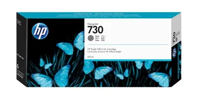 Картридж Cartridge HP 730 для DesignJet T1600/T1700/T2600, 300 мл, серый