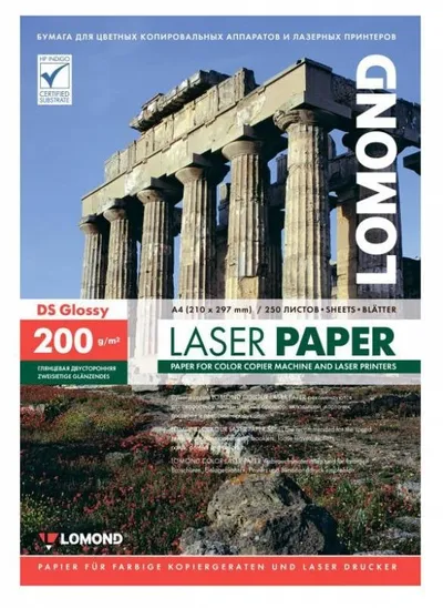Бумага Lomond 0310341, A4 глянцевая 200г/м2 250л