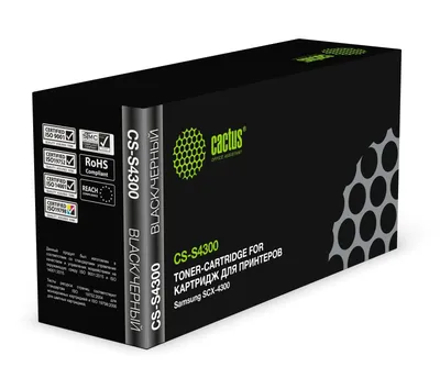 Картридж лазерный Cactus CS-S4300, черный, 2000 стр.