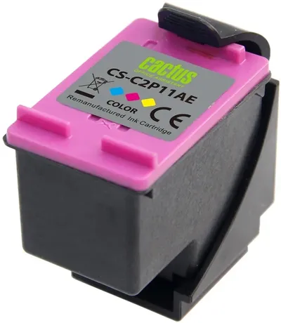 Картридж струйный Cactus CS-C2P11AE № 651 многоцветный (18мл) для HP 5575/5645  OJ  202/252