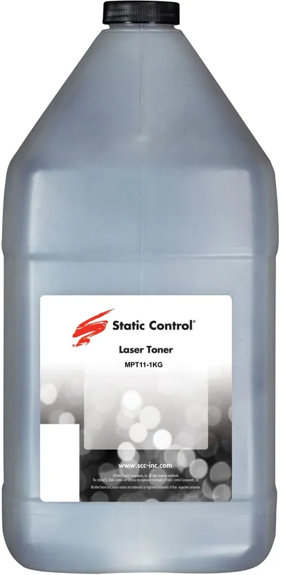 Тонер Static Control MPT11-1KG, черный, 1кг