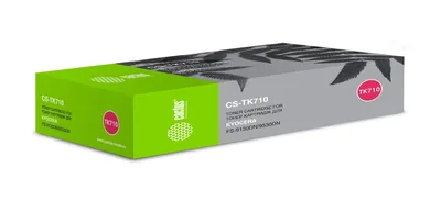 Картридж лазерный Cactus CS-TK710, черный, 40000 стр., для Kyocera FS 9130/9130DN/9530