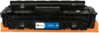 Картридж лазерный G&G GG-W2032A, 415A желтый (2100 стр.) для HP LJ M454/MFP M479
