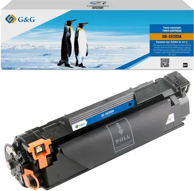 Картридж лазерный G&G GG-CE285A, для HP LJ Pro P1102/P1102w/1214nfh/M1132/M1212nf MFP/M1217nfw MFP, черный, 1600 стр.