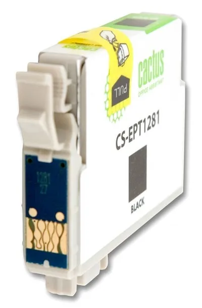 Картридж струйный Cactus CS-EPT1285, набор 4 цвета, 31мл, для Epson