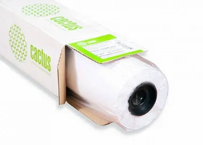 Бумага Cactus CS-PC90-91445, 914 мм×45 м, 90 г/м², матовая, рулон
