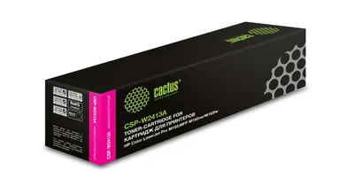 Картридж лазерный Cactus CSP-W2413A, пурпурный, 850 стр.