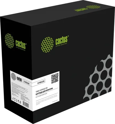 Картридж лазерный Cactus CS-W2222A, желтый, 1200стр.
