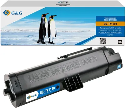 Картридж лазерный G&G GG-TK1150, для Kyocera P2235dn/P2235dw/M2135dn/M2635dn/M2735dw, черный, 3000 стр.