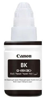 Чернила Canon Pixma G1400/G2400/G3400/G4400 GI-490BK (0663C001) Black (6k/135мл) pigment, шт