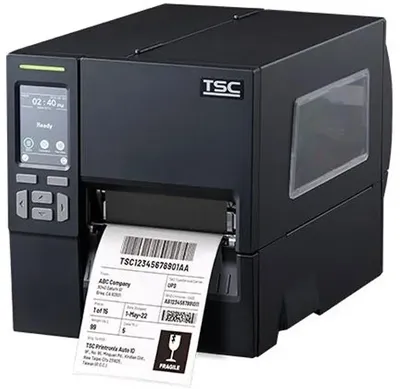 Принтер этикеток TSC - MB341T, 300 dpi, термотрансферная печать, ROM 256MB, RAM 256MB, ширина носителя 104мм, скорость печати 228мм/с, USB, RS-232, RJ-45, цвет чёрный, MB341T-A001-0202
