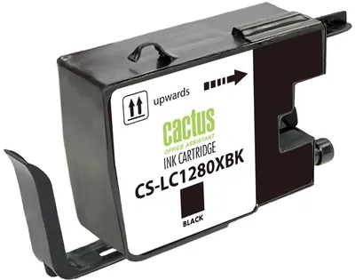 Картридж Cactus CS-LC1280XBK, чёрный, для Brother MFC-J6510/6910DW