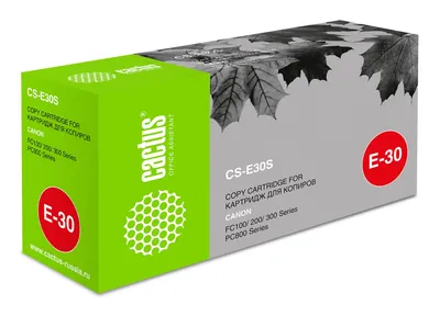 Картридж лазерный Cactus CS-E30S, черный, 4000стр., для Canon FC/PC