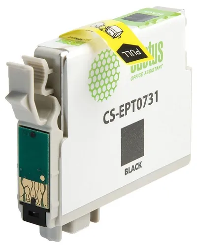 Картридж струйный Cactus CS-EPT0731, черный, 11мл, для Epson Stylus