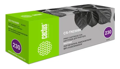 Картридж лазерный Cactus CS-TN230BK, черный, 2200 стр., для Brother HL-3040