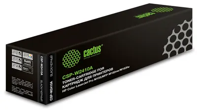 Тонер-картридж Cactus CSP-W2410A, черный, 1050 стр., для HP Color LaserJet Pro M155