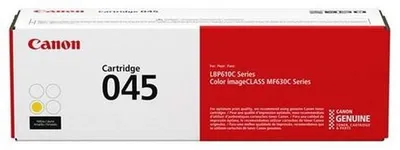 Картридж Canon 1239C002 (045Y), жёлтый, 1300 стр., для i-SENSYS MF630